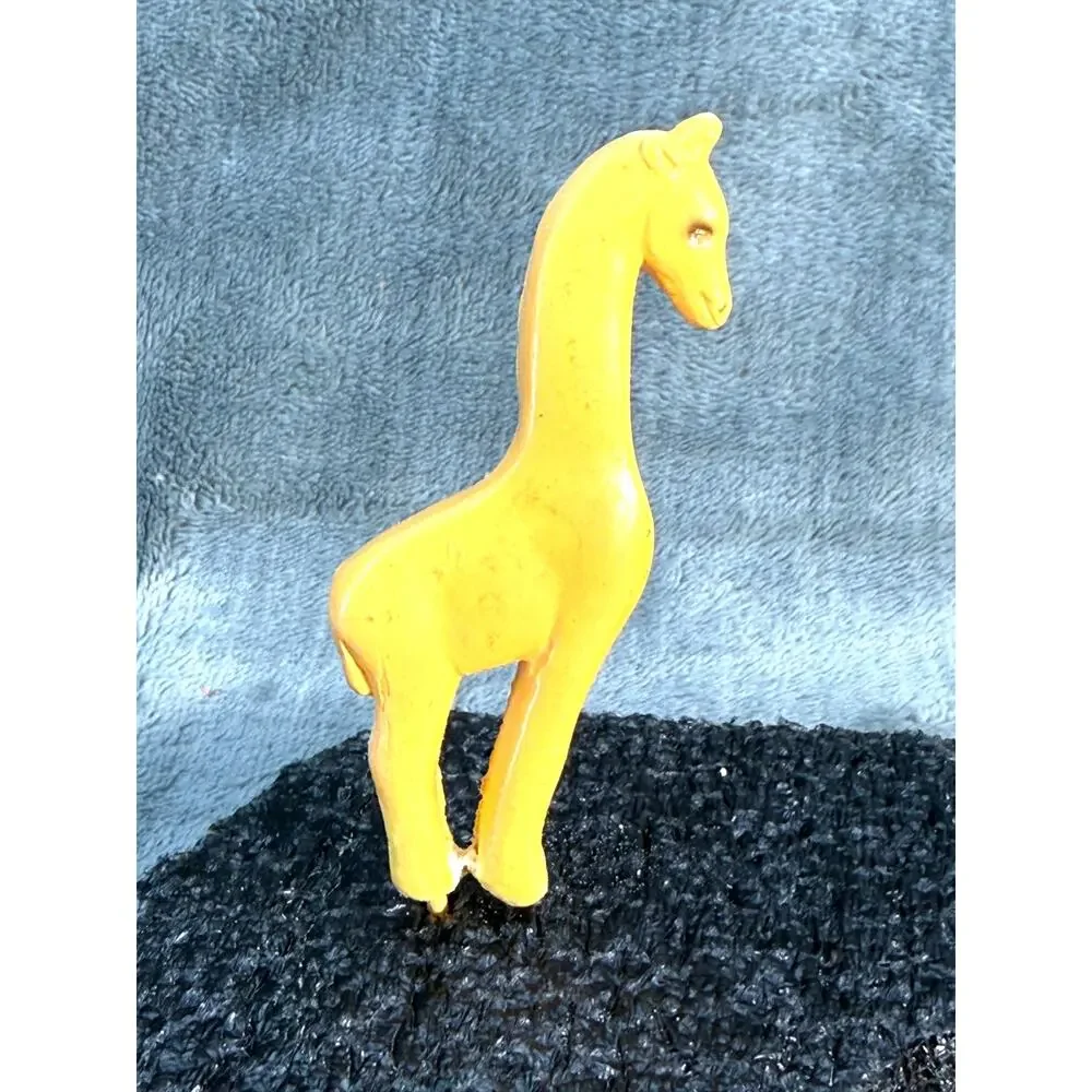 Vintage Plaster Circus Animal Cake Picks Toppers Lot 7 Horse Bear Elephant 1940s